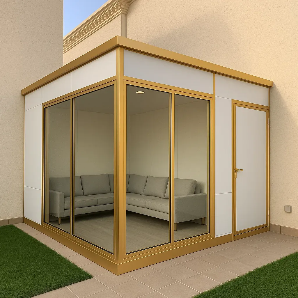 غرف وملاحق ساندوتش بانل للمزارع والمستودعات في الخبر