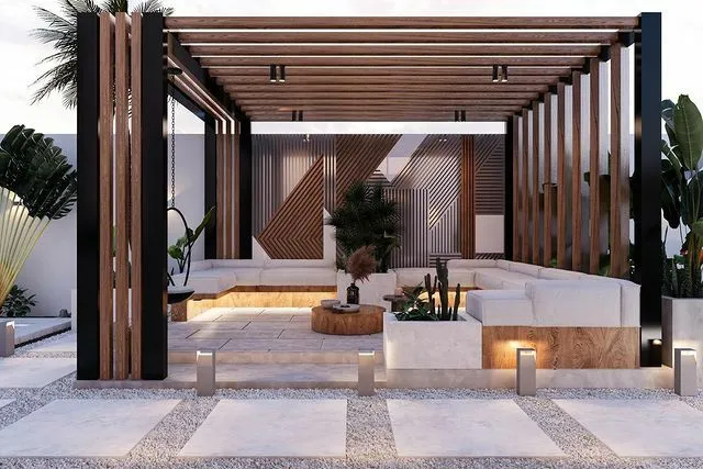 برجولات حدائق