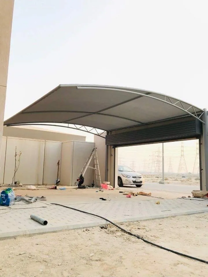 مظلات سيارات في عزيزيت الخبر 