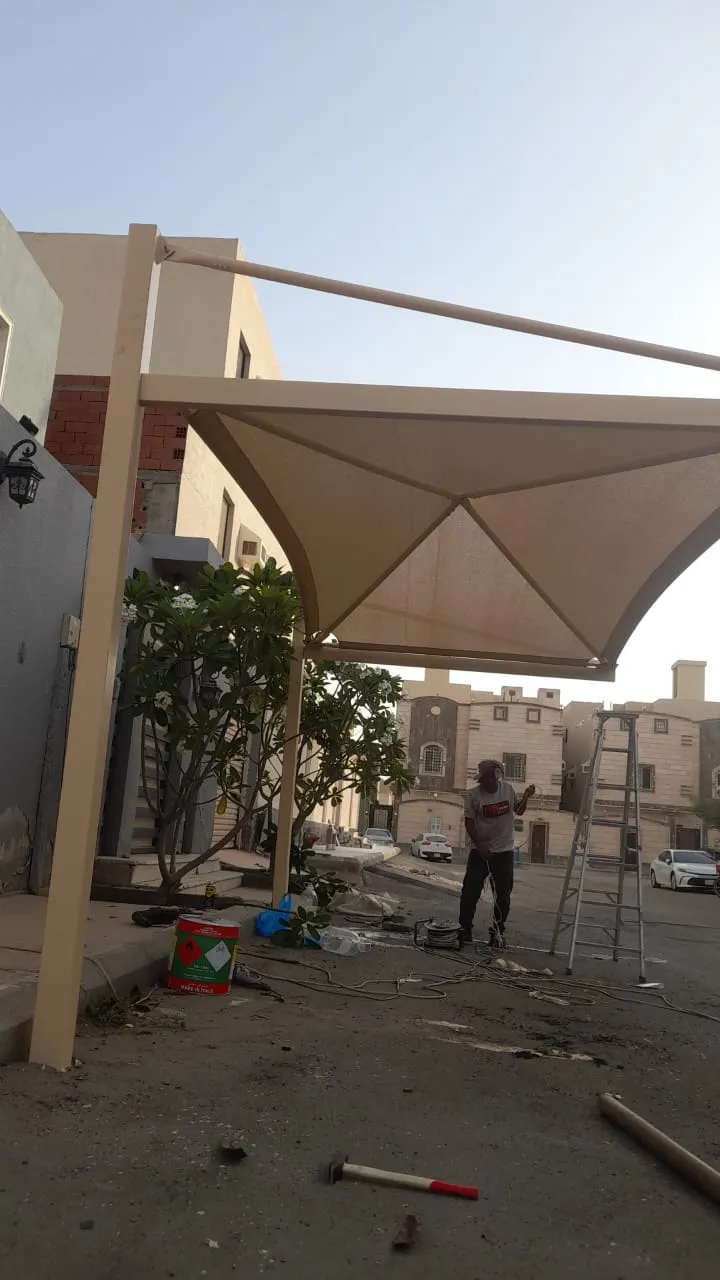 مظلات سيارات في عزيزيت الخبر 