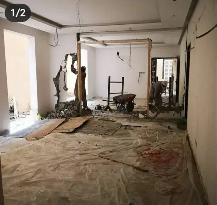 ترميم عماير قديمة وجديدة في المنطقة الشرقية 