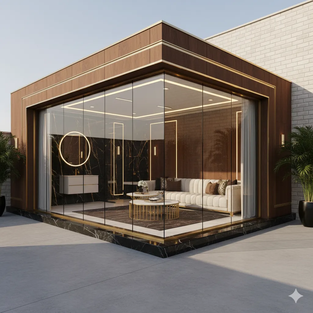 تصميم مجلس خارجي فخم في القطيف: أفكار، أسعار، وخدمات مميزة