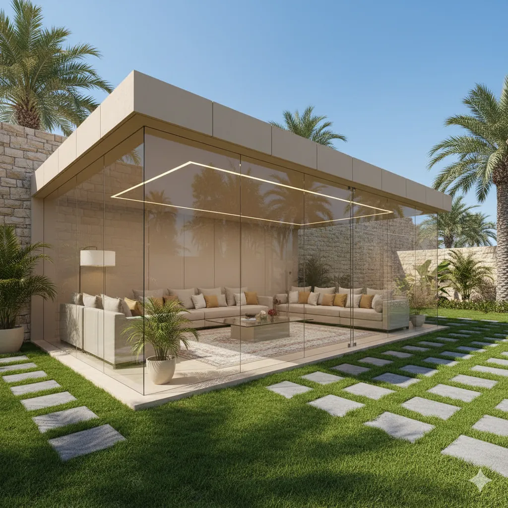 تصميم مجلس خارجي فخم في القطيف: أفكار، أسعار، وخدمات مميزة