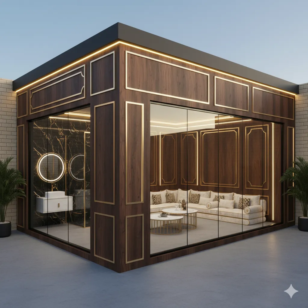 تصميم مجلس خارجي فخم في القطيف: أفكار، أسعار، وخدمات مميزة