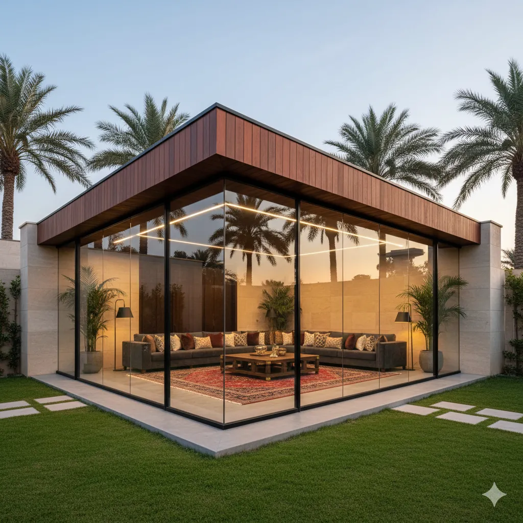 تصميم مجلس خارجي فخم في القطيف: أفكار، أسعار، وخدمات مميزة