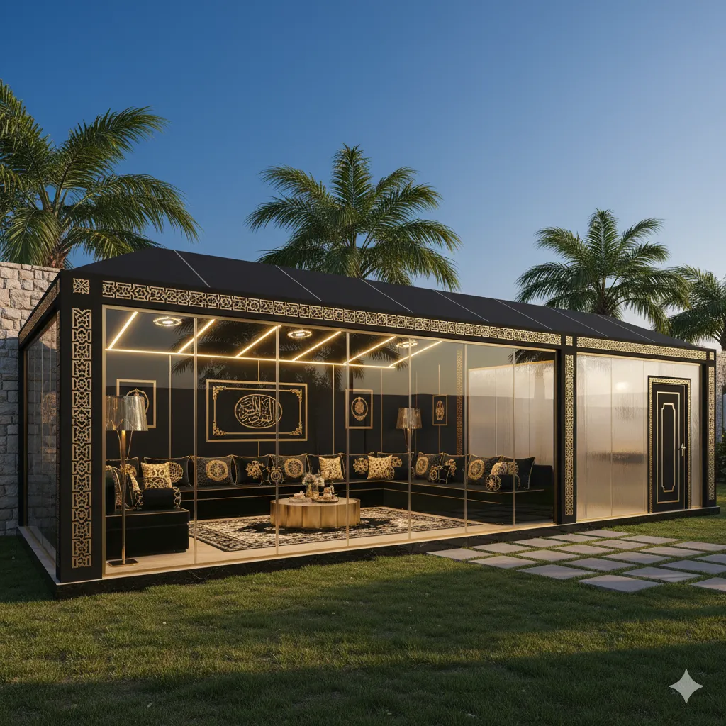 تصميم مجلس خارجي فخم في القطيف: أفكار، أسعار، وخدمات مميزة