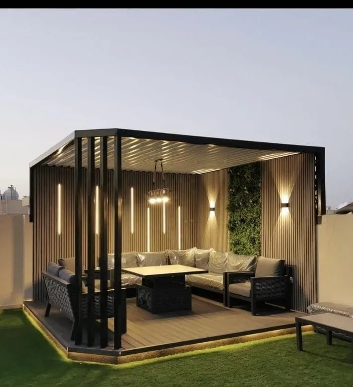 تركيب برجولات حدائق الخبر بأسلوب احترافي وخامات عالية الجودة