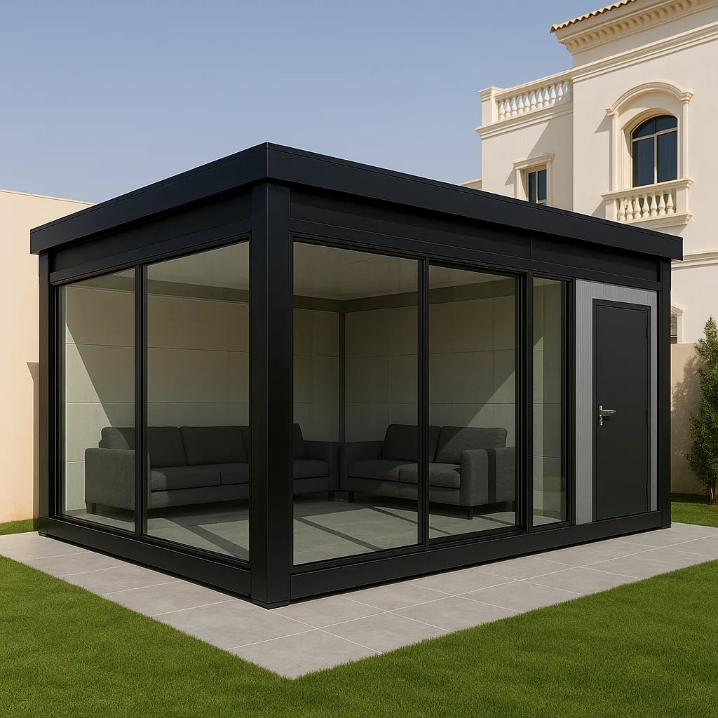 تركيب ملاحق زجاجية خارجية في الدمام – فخامة التصميم وأناقة ا