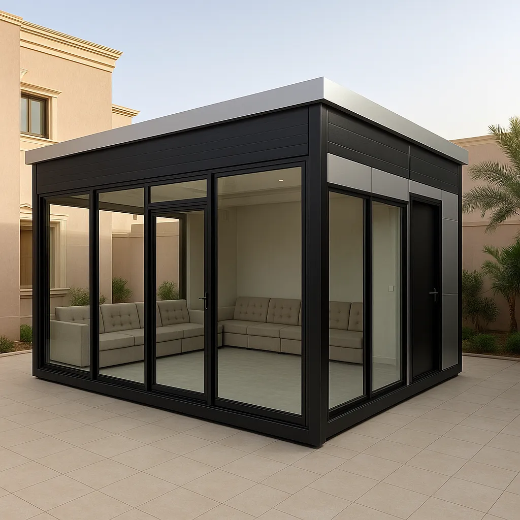 تركيب ملاحق زجاجية خارجية في الدمام – فخامة التصميم وأناقة ا