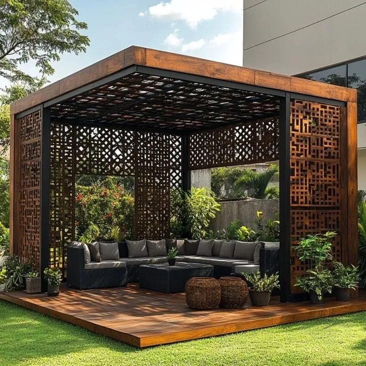 تركيب مظلات استراحات في الدمام | تصاميم حديثة وجودة عالية