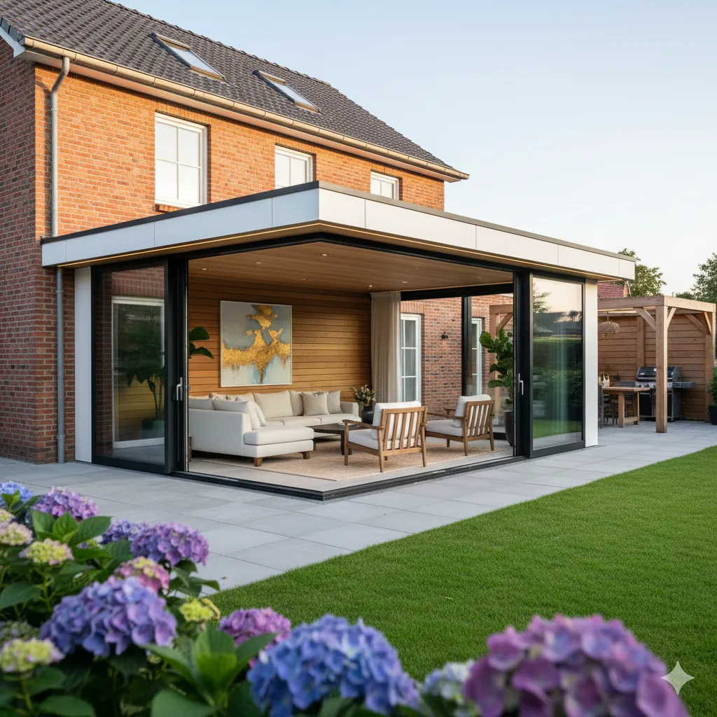 ملاحق ساندوتش بانل القطيف | تصميمات حديثة وعزل مثالي