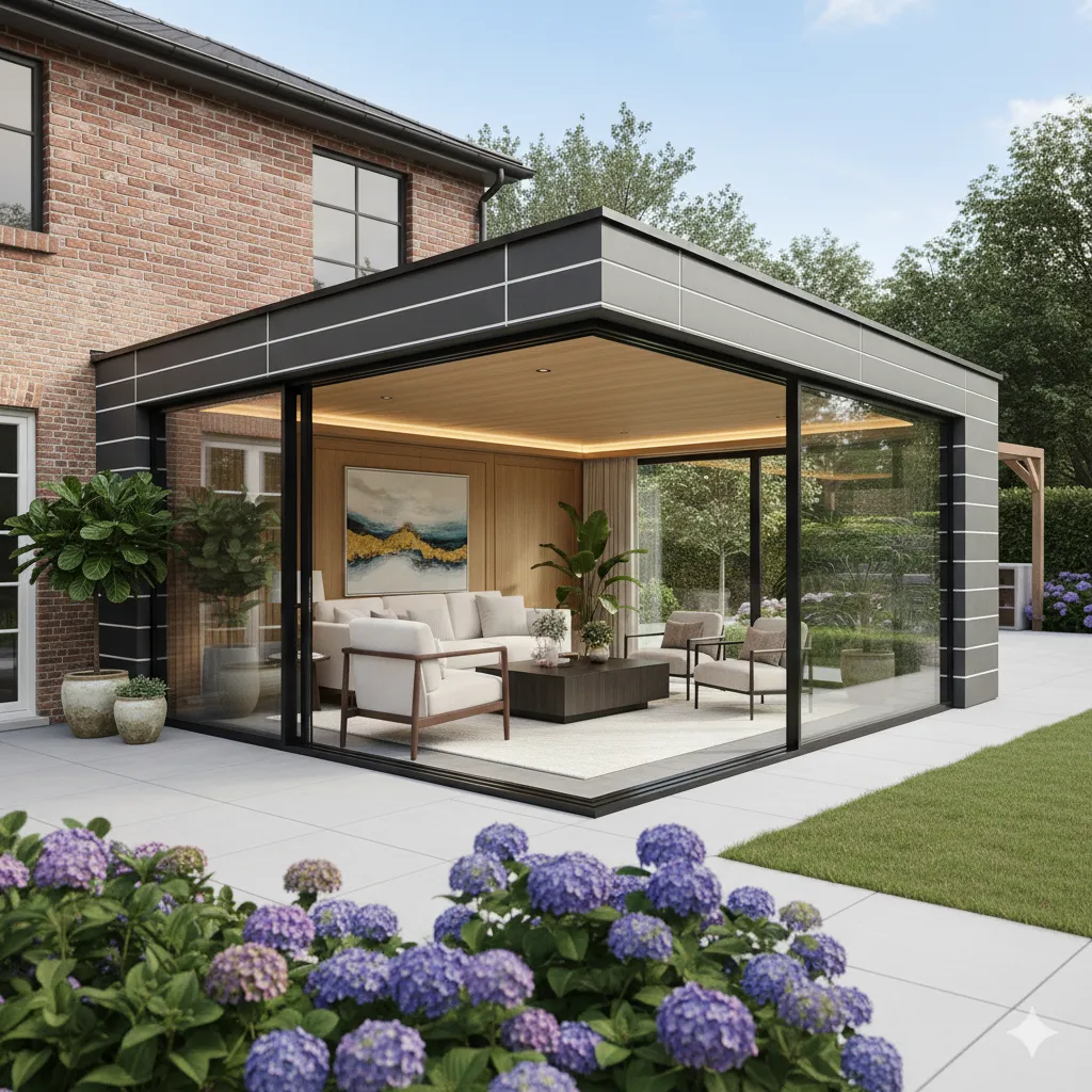 ملاحق ساندوتش بانل القطيف | تصميمات حديثة وعزل مثالي