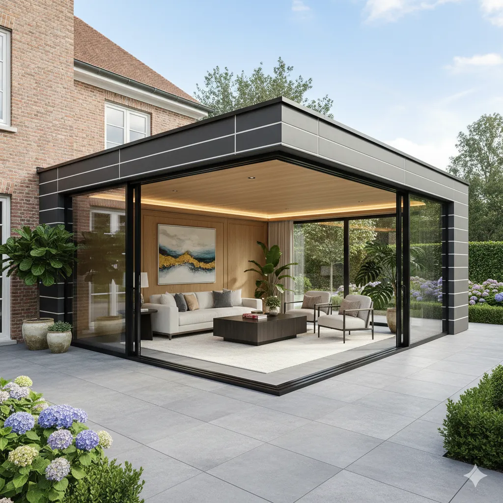 ملاحق ساندوتش بانل القطيف | تصميمات حديثة وعزل مثالي