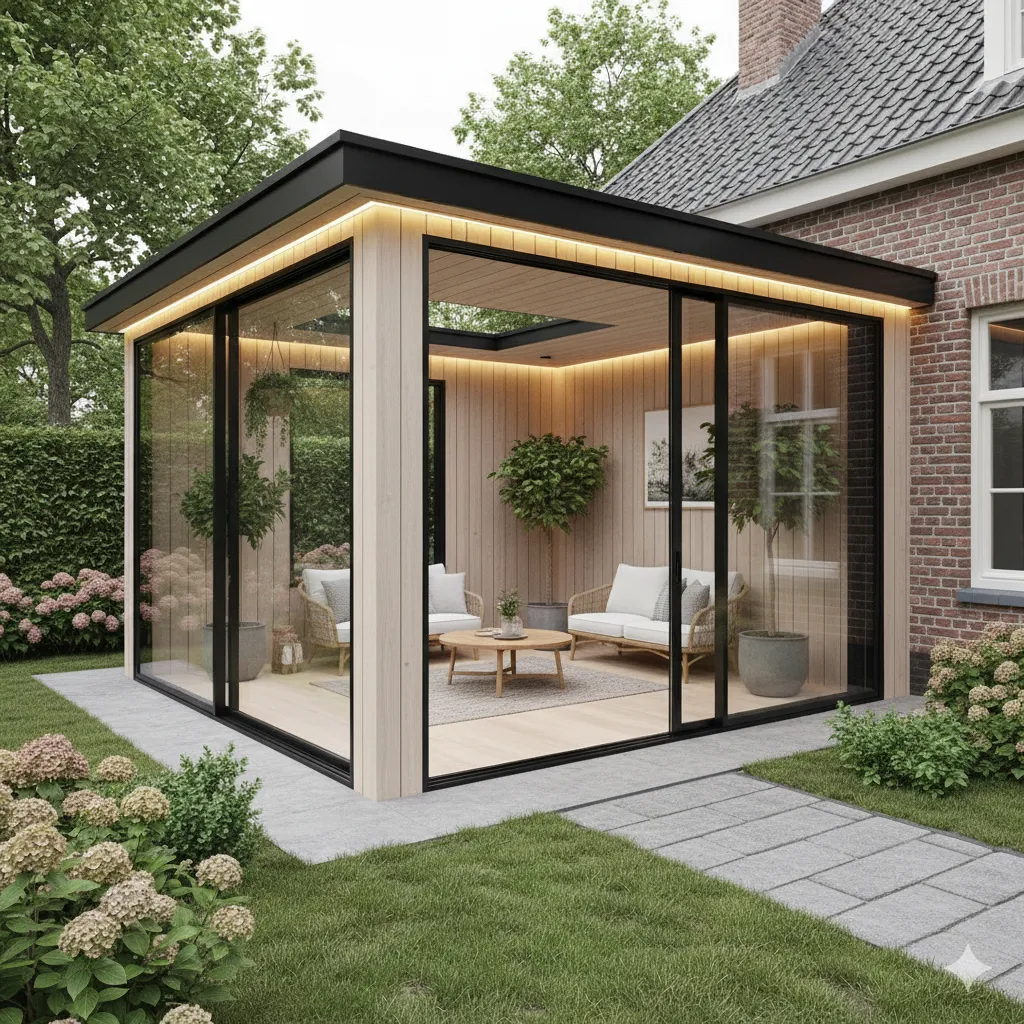 ملاحق ساندوتش بانل القطيف | تصميمات حديثة وعزل مثالي