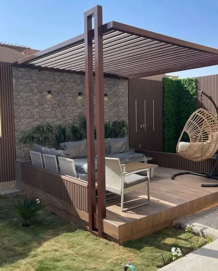 مقاول برجولات بالمنطقة الشرقية: تركيب تصميمات حديثة فاخرة