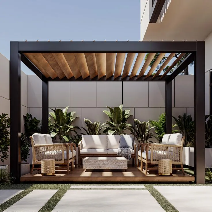 مقاول برجولات بالمنطقة الشرقية: تركيب تصميمات حديثة فاخرة