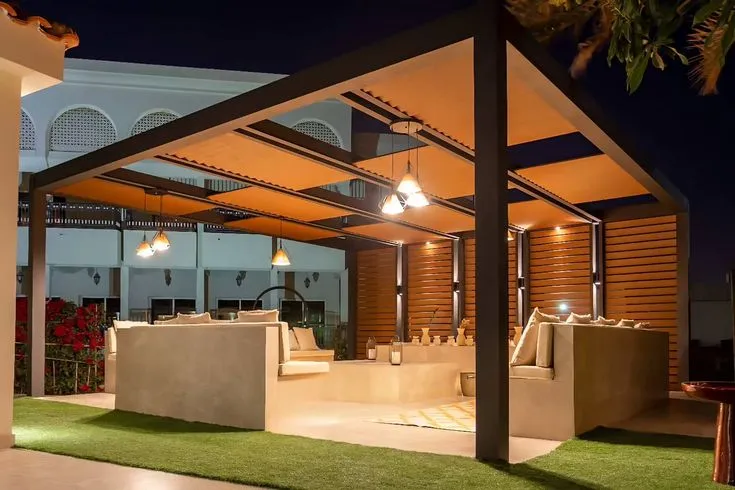 مقاول برجولات بالمنطقة الشرقية: تركيب تصميمات حديثة فاخرة