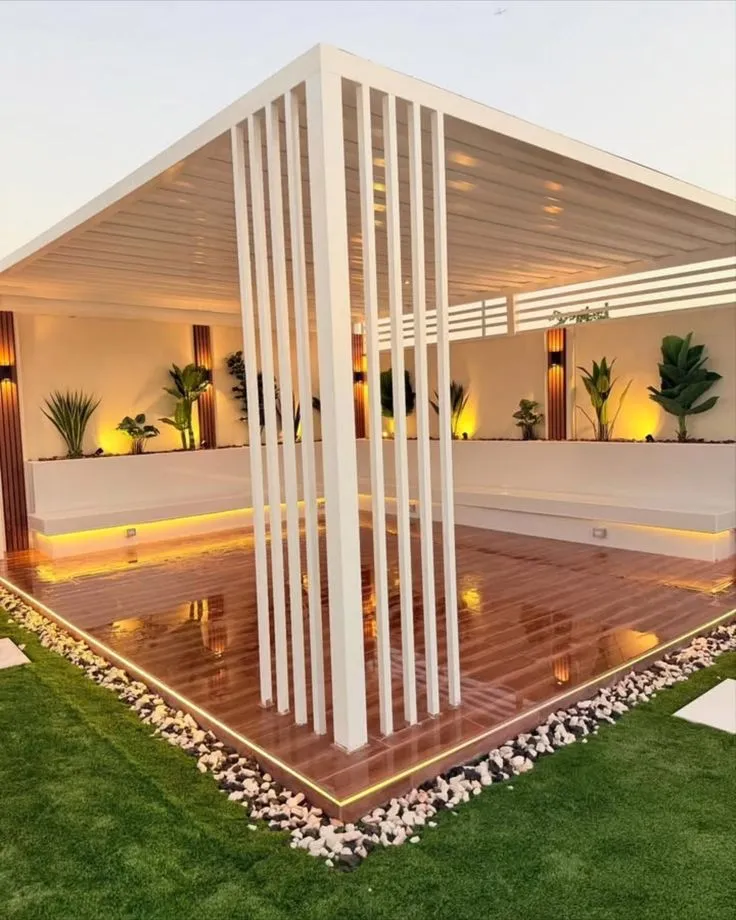 أحدث تصاميم برجولات حدائق في المنطقة الشرقية 2026