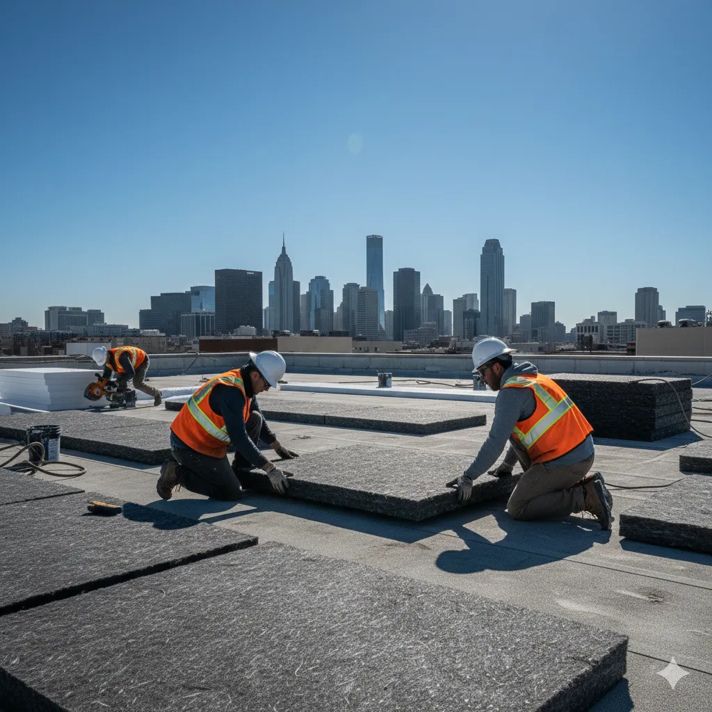 عوزال اسطح الدمام | دهان عوازل اسطح مائية وحرارية