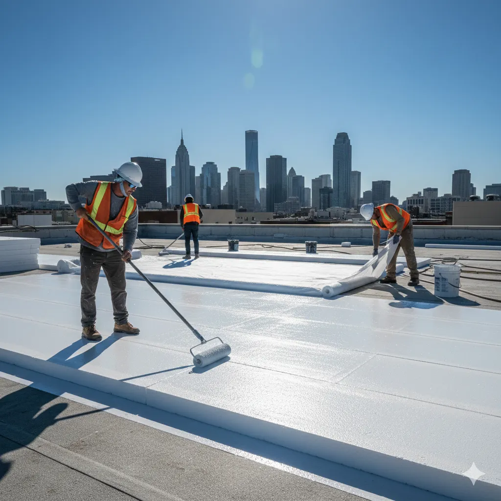 عوزال اسطح الدمام | دهان عوازل اسطح مائية وحرارية