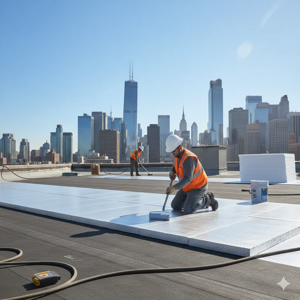 عوزال اسطح الدمام | دهان عوازل اسطح مائية وحرارية