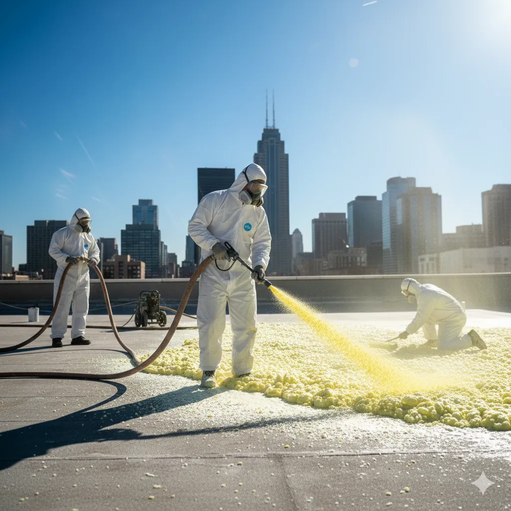 عوزال اسطح الدمام | دهان عوازل اسطح مائية وحرارية