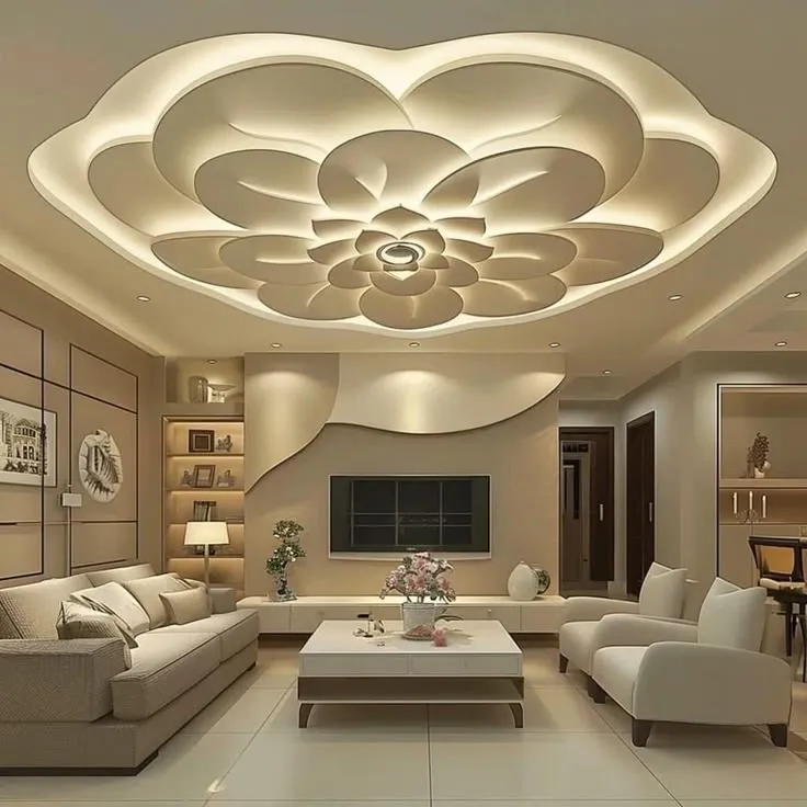 ديكورات جبس بورد الدمام | تركيب ديكور اسقف وجدران جبس بورد