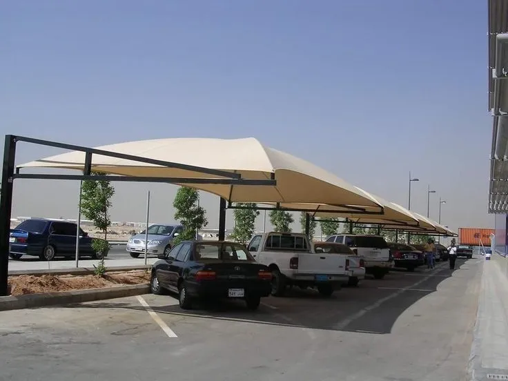 تركيب مظلات سيارات في المنطقة الشرقية مقاومة للحرارة