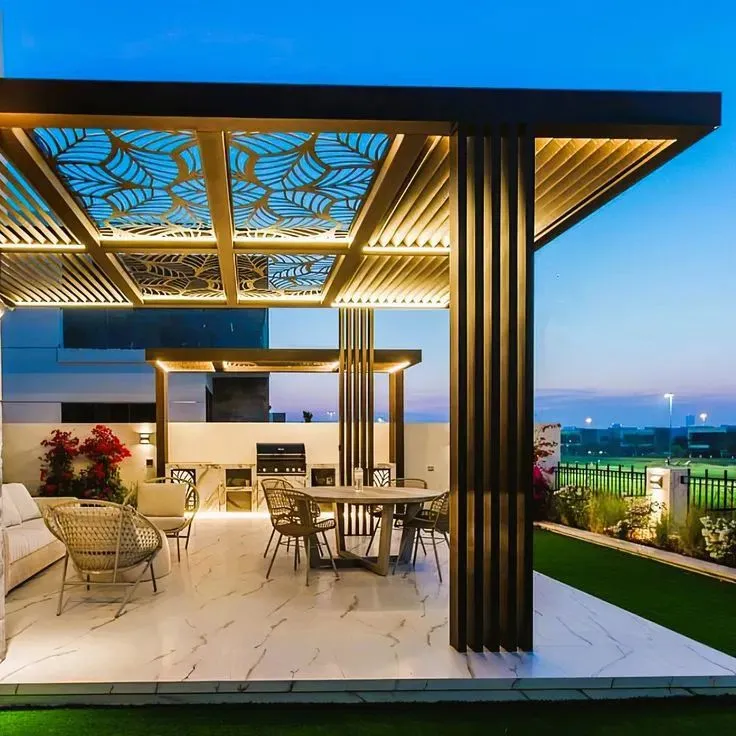 برجولات حدائق في الدمام | احدث التصاميم الفاخرة لعام 2026