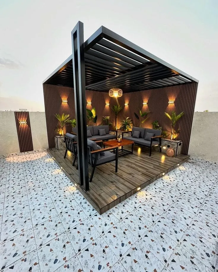 برجولات حدائق في الدمام | احدث التصاميم الفاخرة لعام 2026