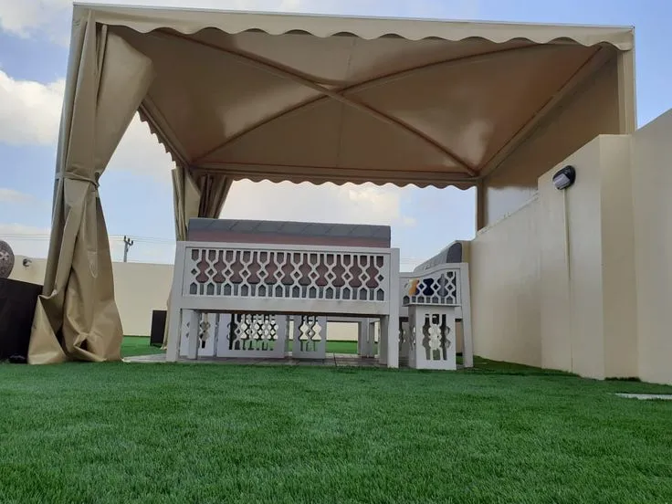 برجولات حدائق في الدمام | احدث التصاميم الفاخرة لعام 2026