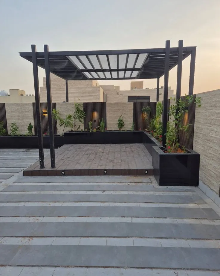 برجولات حدائق في الدمام | احدث التصاميم الفاخرة لعام 2026