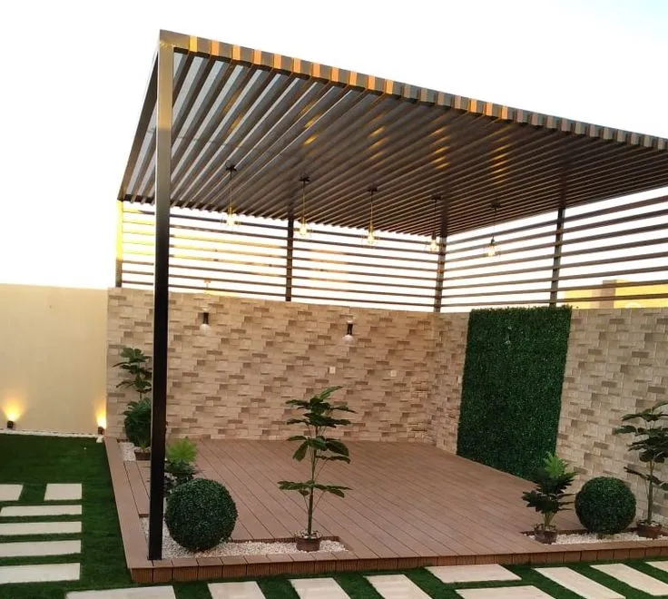 برجولات حدائق في الدمام | احدث التصاميم الفاخرة لعام 2026