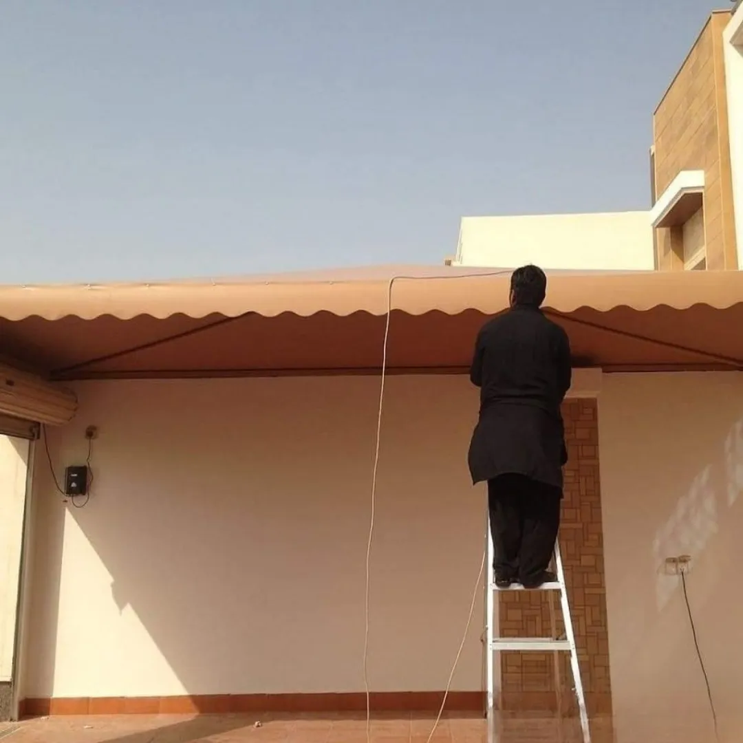مظلات PVC الدمام | تركيب مظلت جلد بجودة عالية واسعار تنافسية