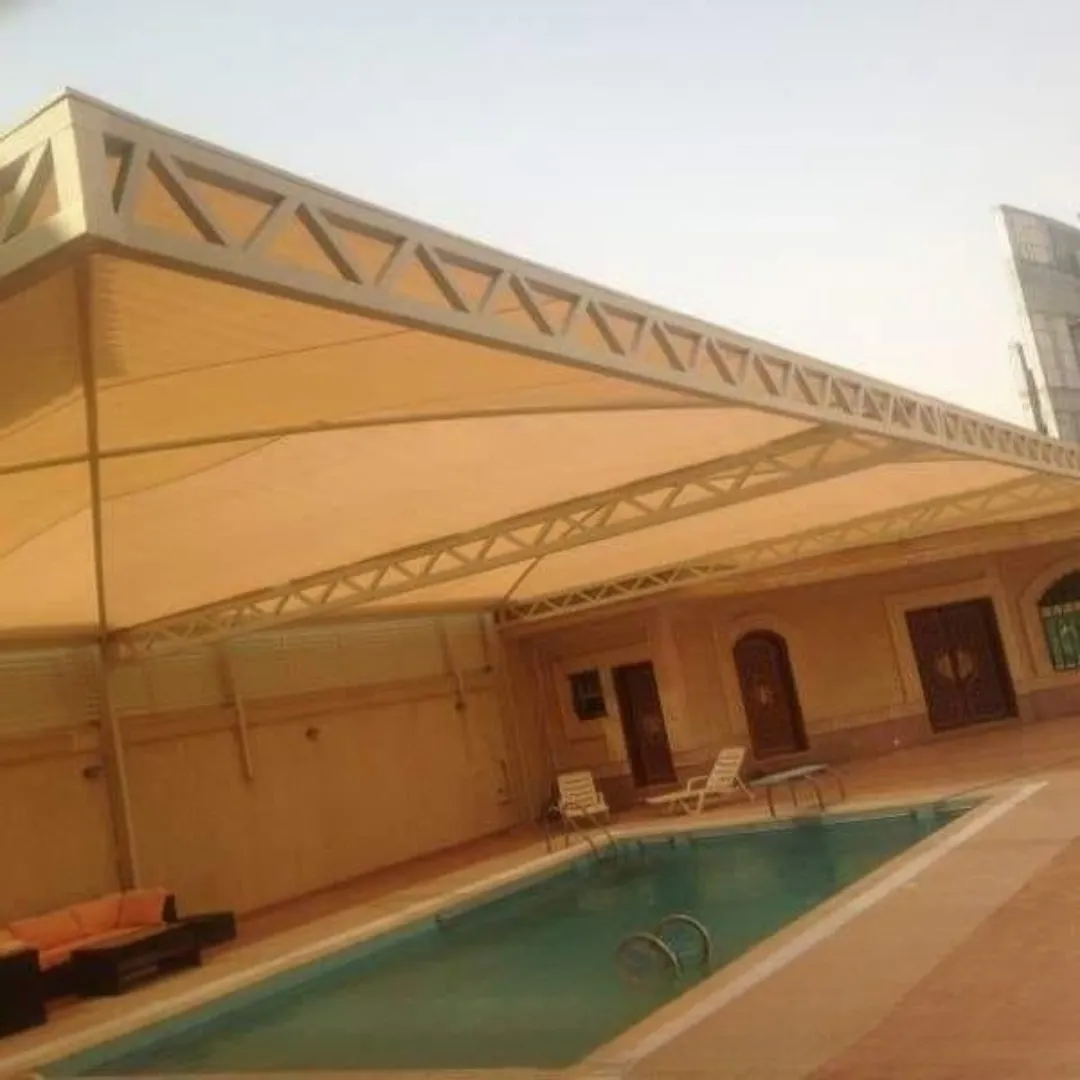 مظلات PVC الدمام | تركيب مظلت جلد بجودة عالية واسعار تنافسية